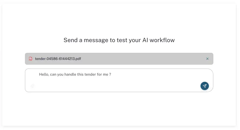 Panel de la plataforma de agentes de IA Draft'n run